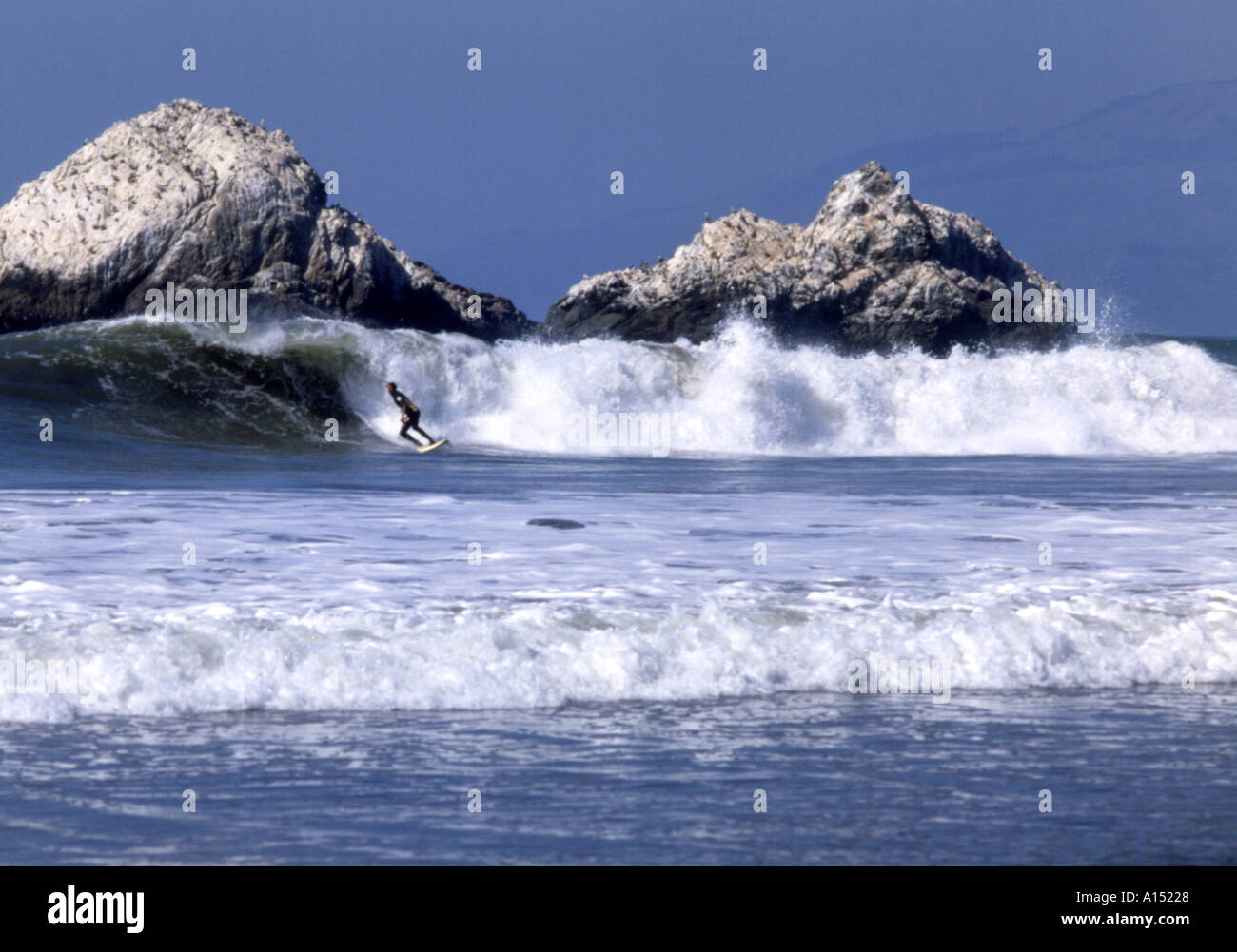 USA-Pacific surf Stockfoto
