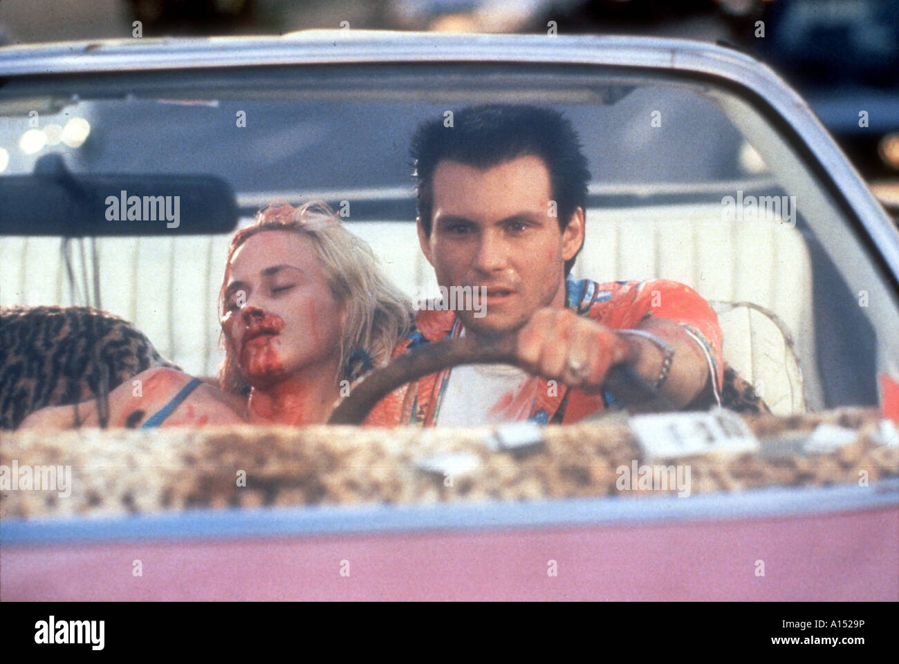 True Romance Jahr 1993 Direktor Tony Scott Christian Slater Patricia Arquette Stockfoto