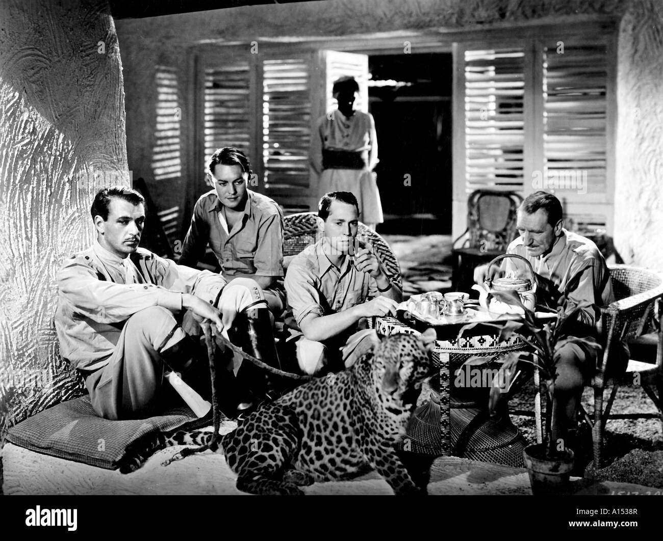 Die Leben von ein Bengale Lancer Jahr 1935 Regisseur Henry Hathaway Gary Cooper Franchot Tone Richard Cromwell Stockfoto