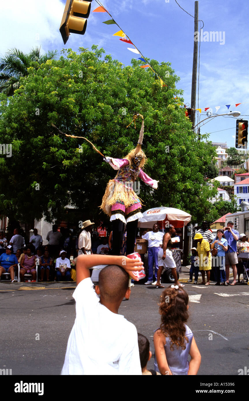 Karneval-St. Thomas Stockfoto