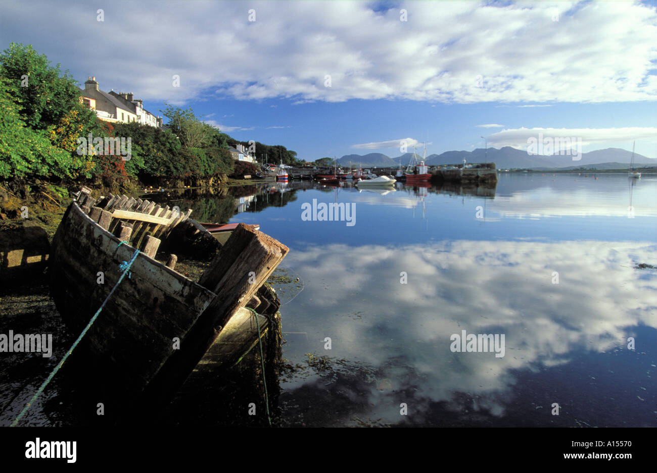 Roundstone Connemara Co. Galway, Irland Stockfoto