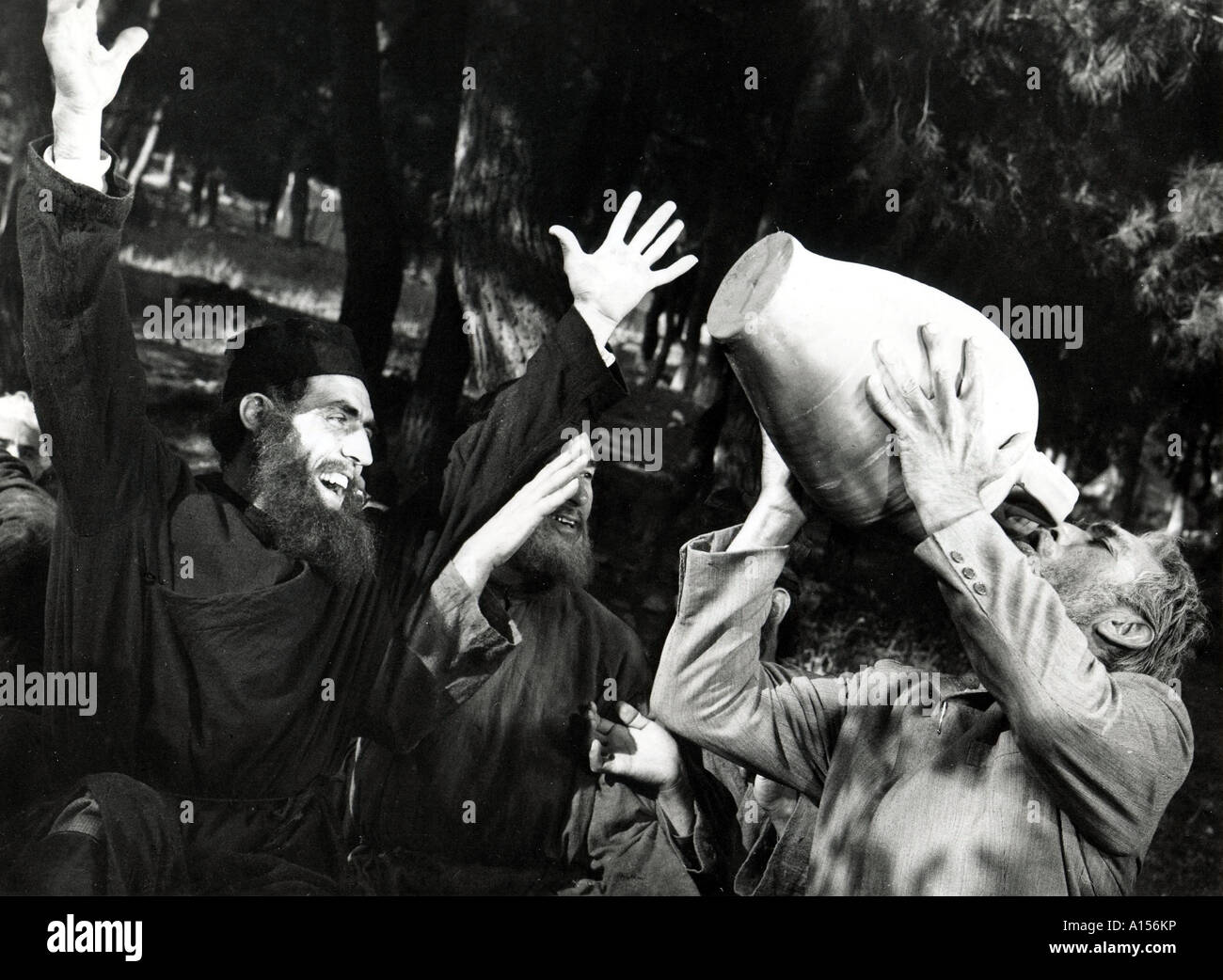 Zorba The Greek Jahr 1964 Direktor Michael Cacoyannis Anthony Quinn basierend auf Nikos Katzantzakis Buch Stockfoto