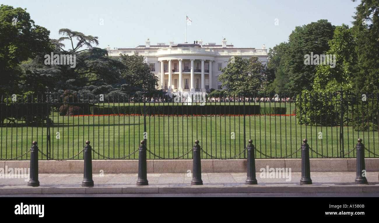 Das weiße Haus in Washington DC USA Stockfoto