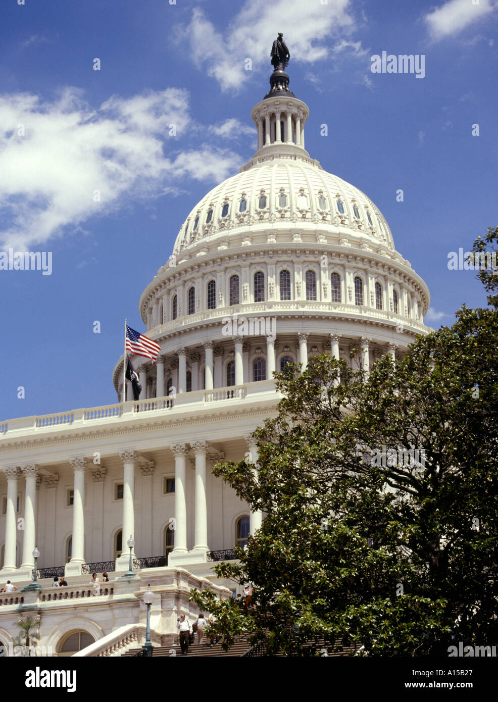 Hauptstadt-Gebäude in Washington DC, USA Stockfoto