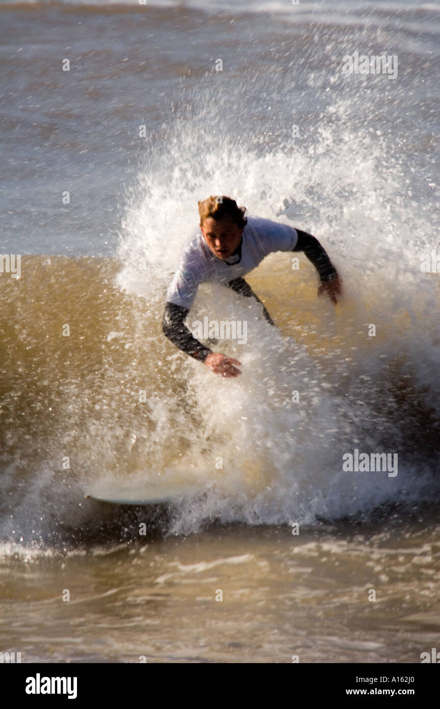 Oktober 2005 Surfen White Air Extreme Sports Festival Isle Of Wight Stockfoto