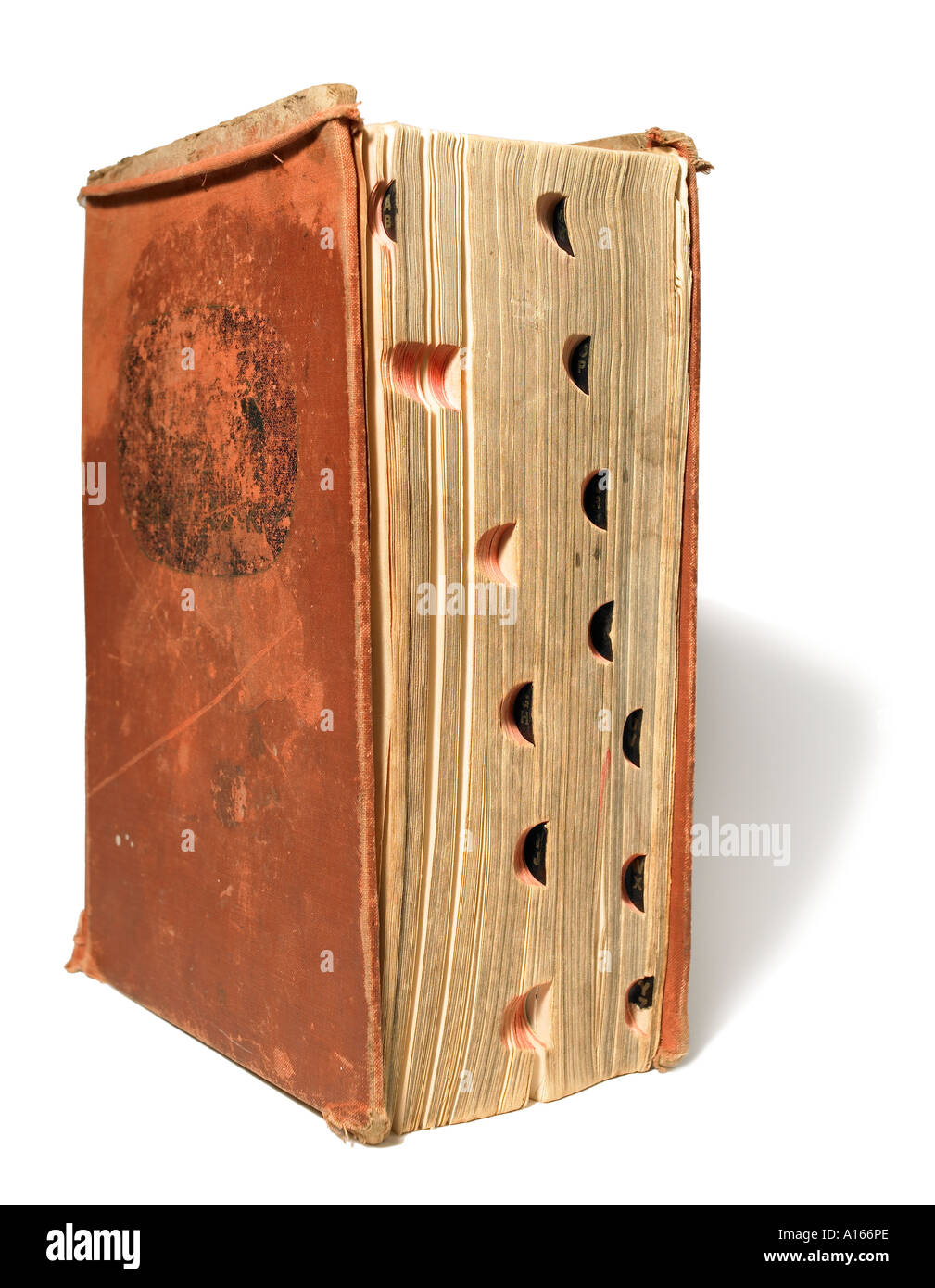 Alten Wörterbuch Buch Stockfoto