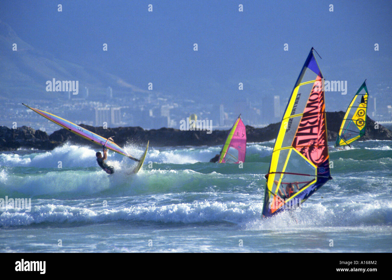 Cape Town South Africa windsurf Windsurfen Windsurfen Windsurfer
