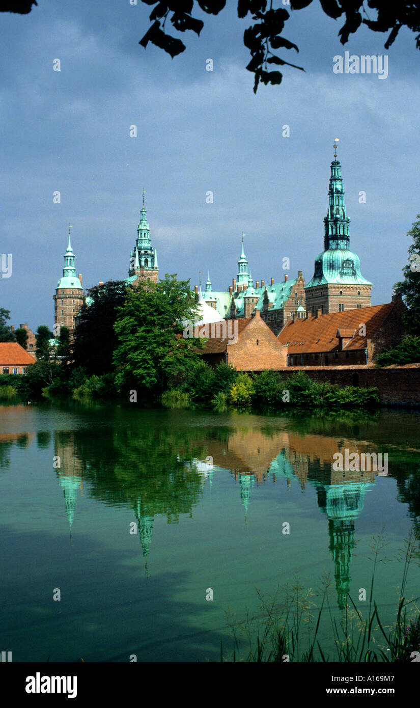 Dänemark Hillerod Schloss Frederiksborg Palast Royal König Frederick II Stockfoto