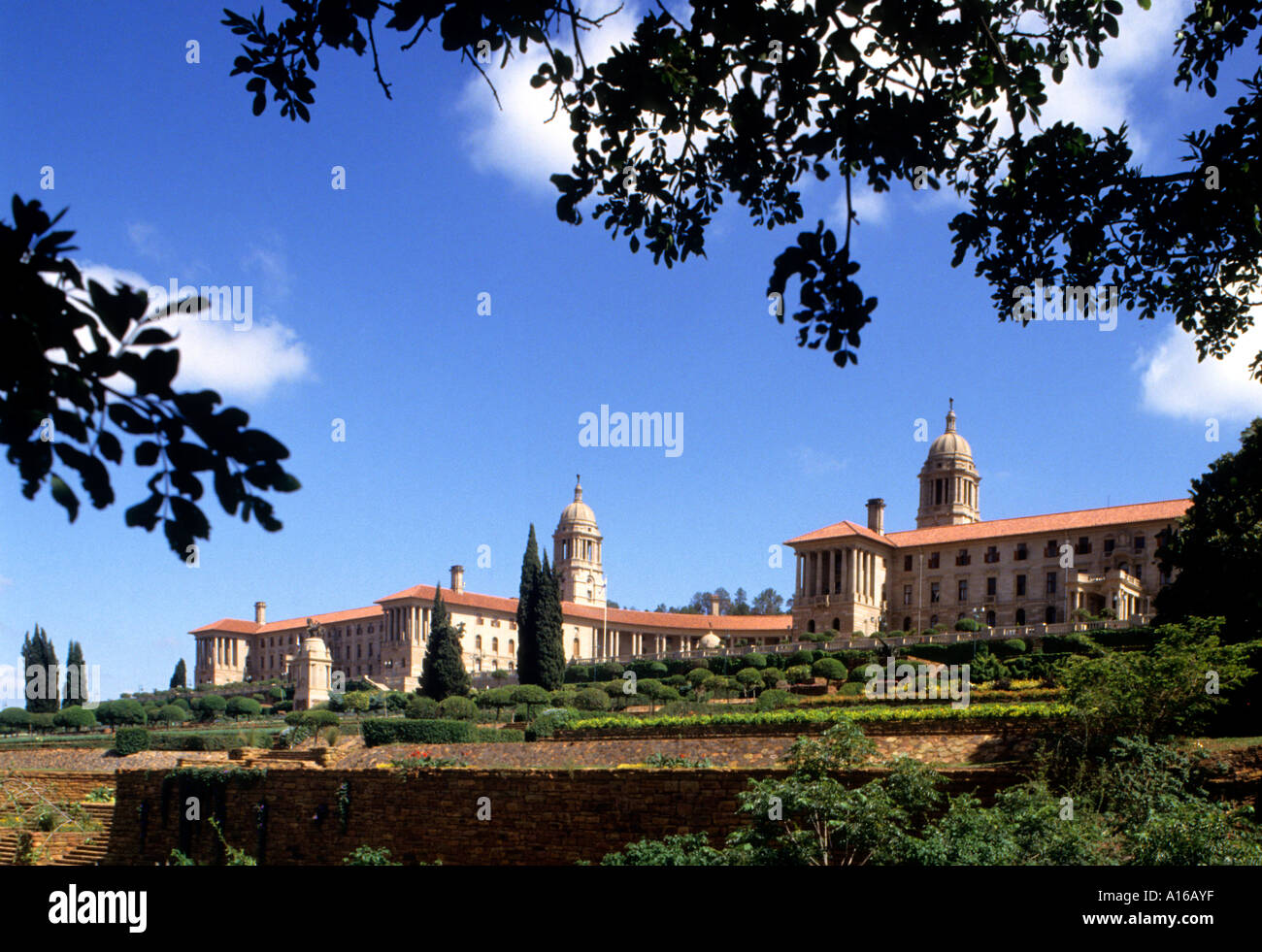 Pretoria Tswane Südafrika Paul Kruger Parlamentsgebäude Stockfoto