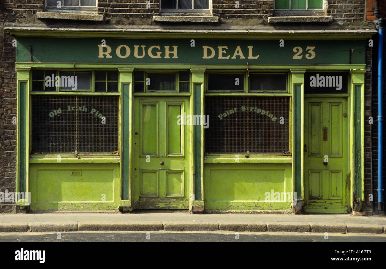 Irland Irland irische grobe Deal Shop speichern Bar pub Stockfoto