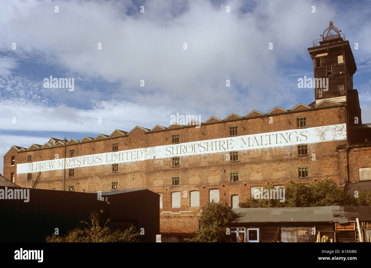 Ditherington Flachs Mühle Shrewsbury, Shropshire Stockfoto