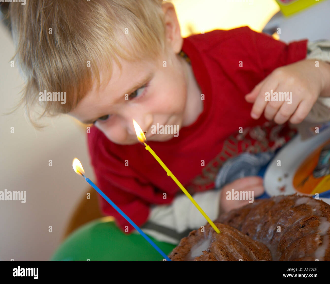 Geburtstag eines Kindes Stockfoto