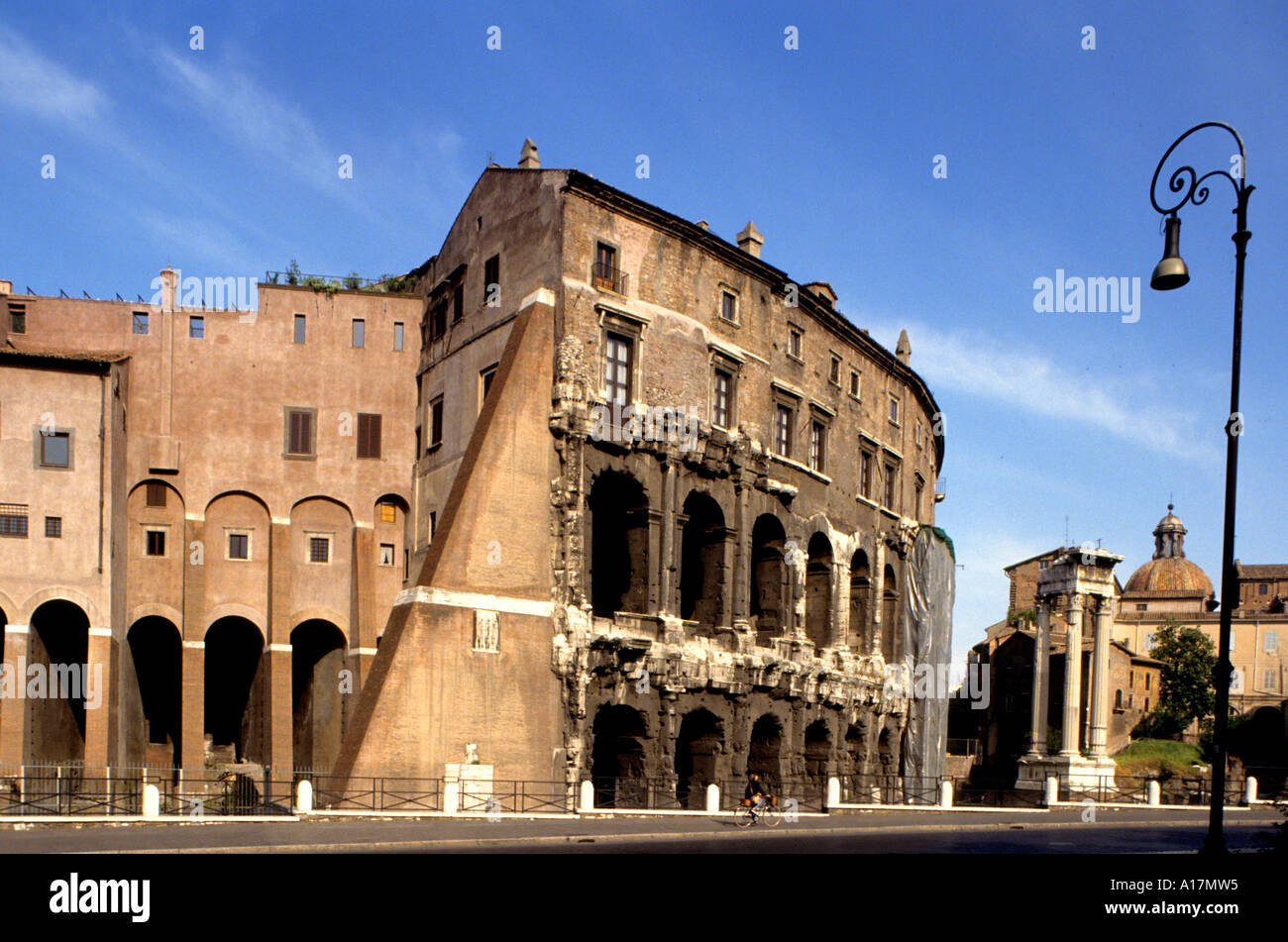 Kolosseum - Kolosseum ovales Amphitheater im Zentrum der Stadt Rom, 70–80 n. Chr., Baumeister Vespasian, Titus, Roman, Rom, Italien. Stockfoto