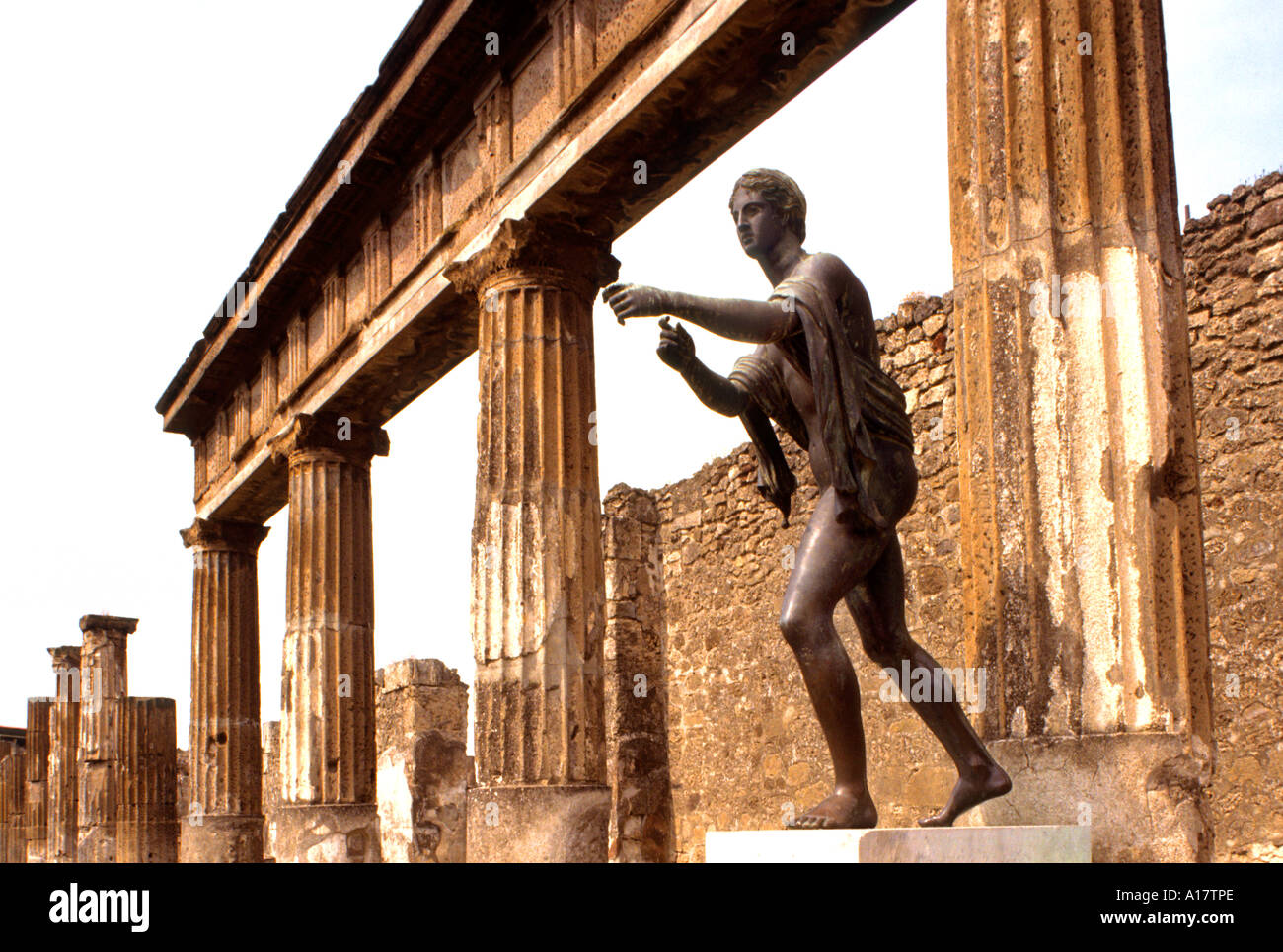 Pompeji römischen ruiniert Tote Stadt Vesuv Italien Stockfoto