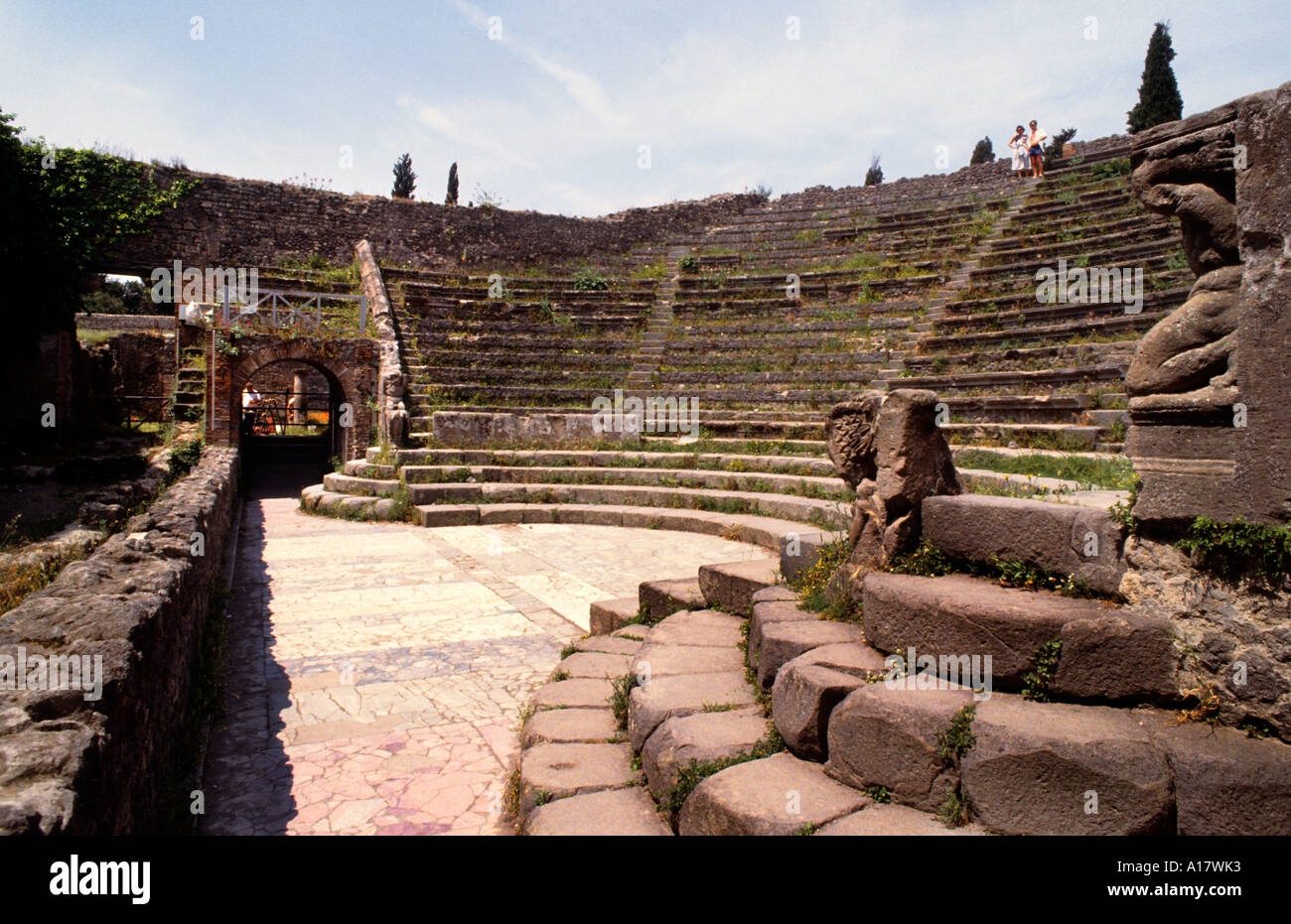 Pompeji-römische ruiniert Stadt Rom Vesuv Italien Stockfoto