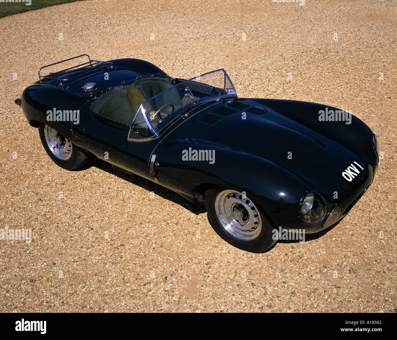 1953-Jaguar D-type Stockfoto