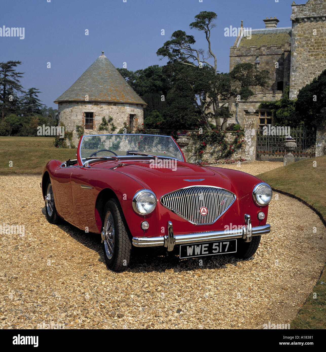 1956 Austin Healey 100 BM2 Stockfoto