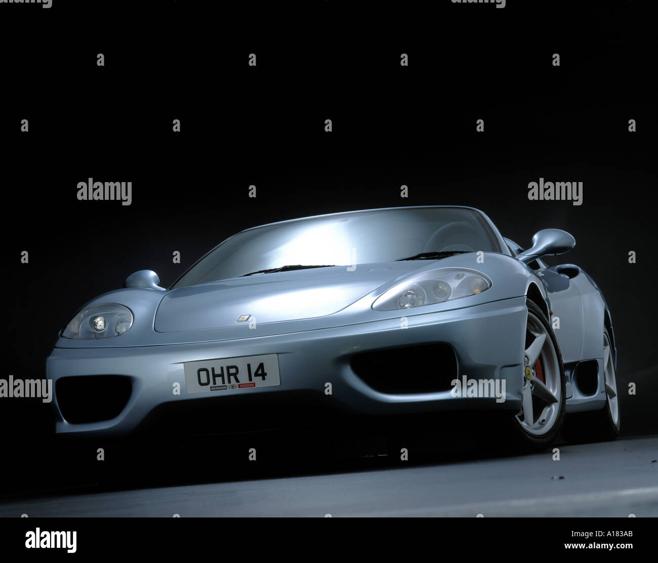 2001 Ferrari 360 Modena spider Stockfoto