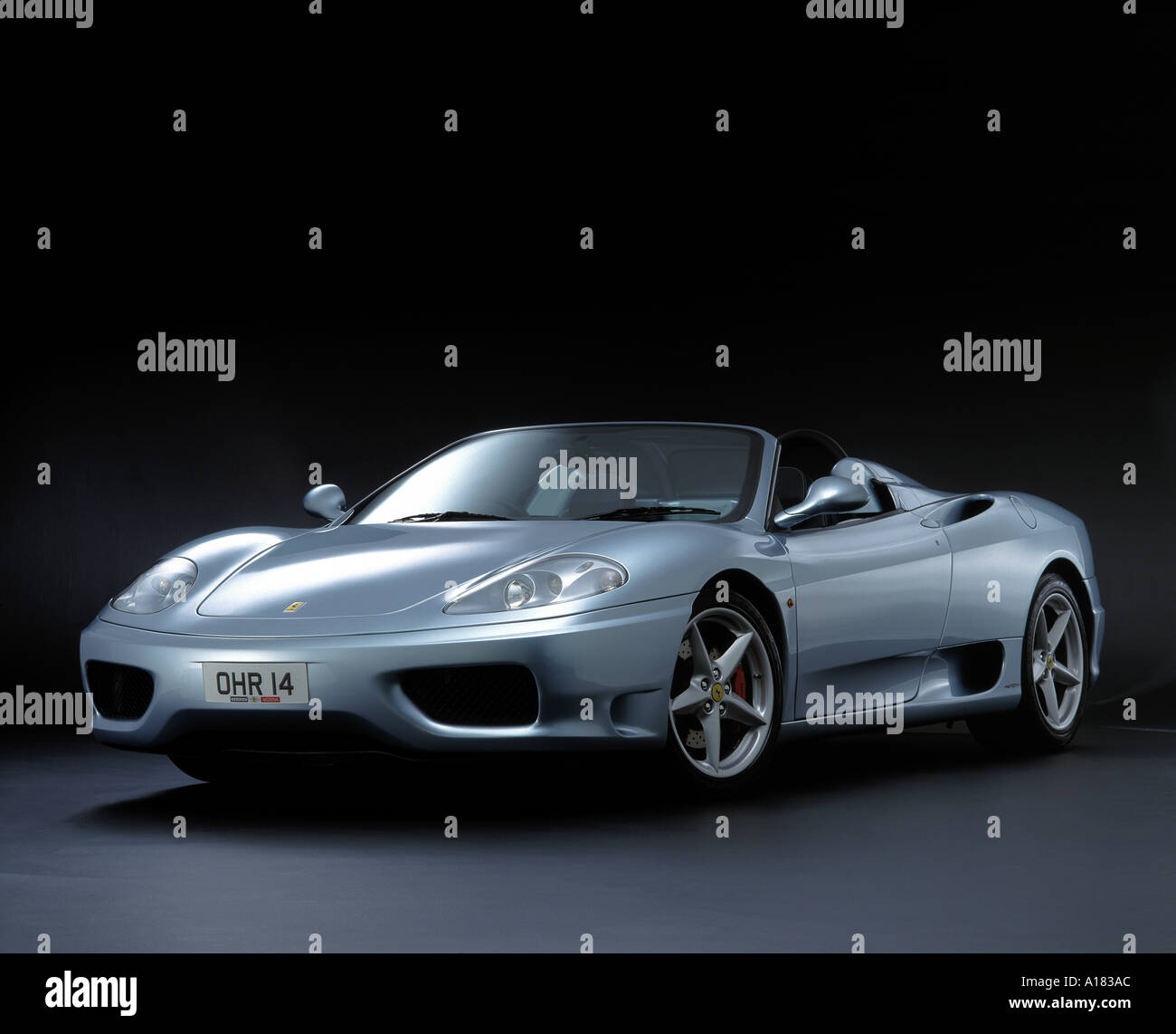 2001 Ferrari 360 Modena spider Stockfoto