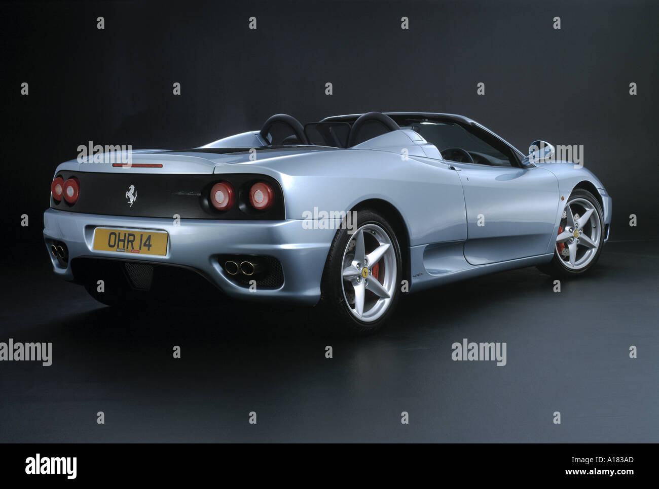 2001 Ferrari 360 Modena spider Stockfoto