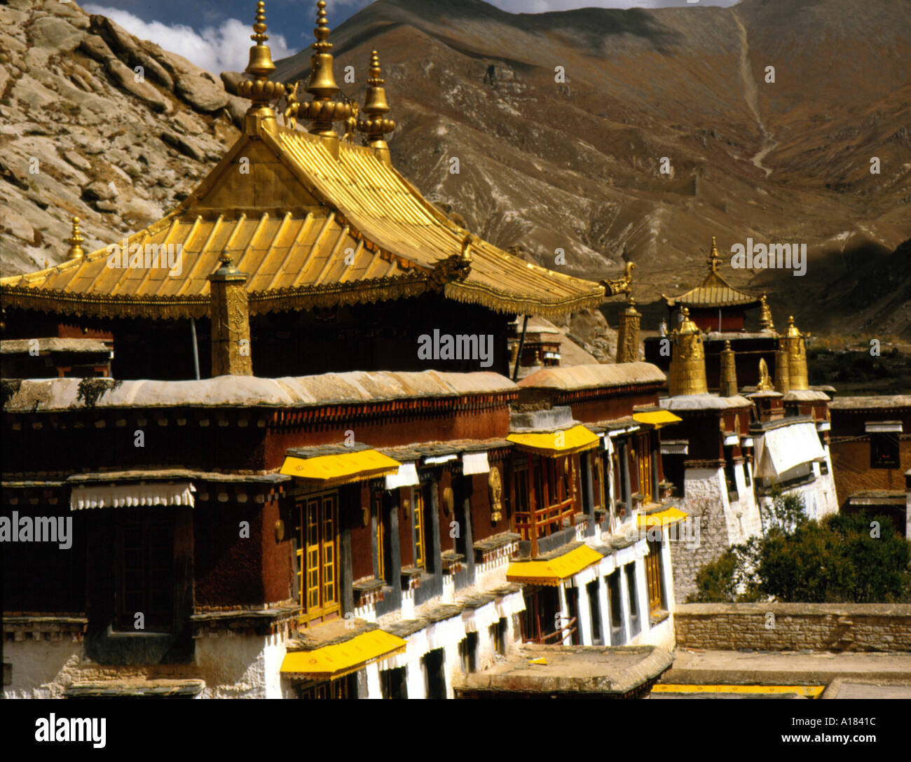 Der Haupttempel des Sera Klosters Lhasa Tibet Asien N Blythe Stockfoto