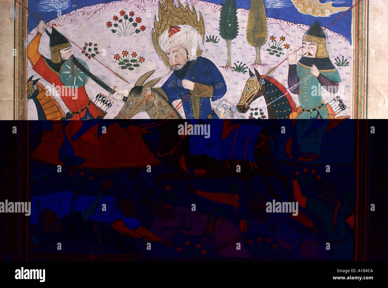 Kwawrain Nama Museum der dekorativen Künste Teheran Iran Nahost Robert Harding Stockfoto