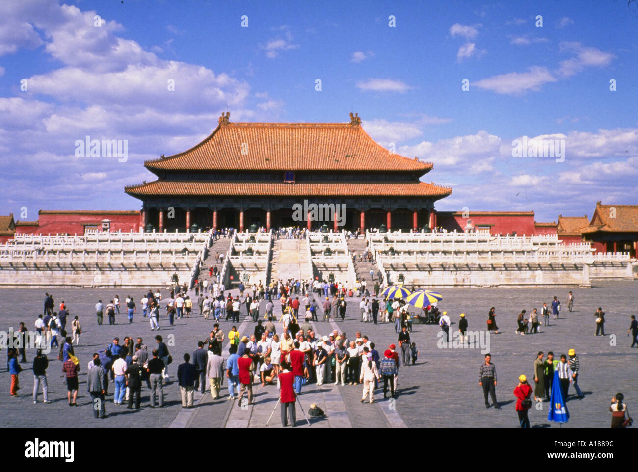 Hall der obersten Harmonie verbotenen Stadt Peking China Stockfoto