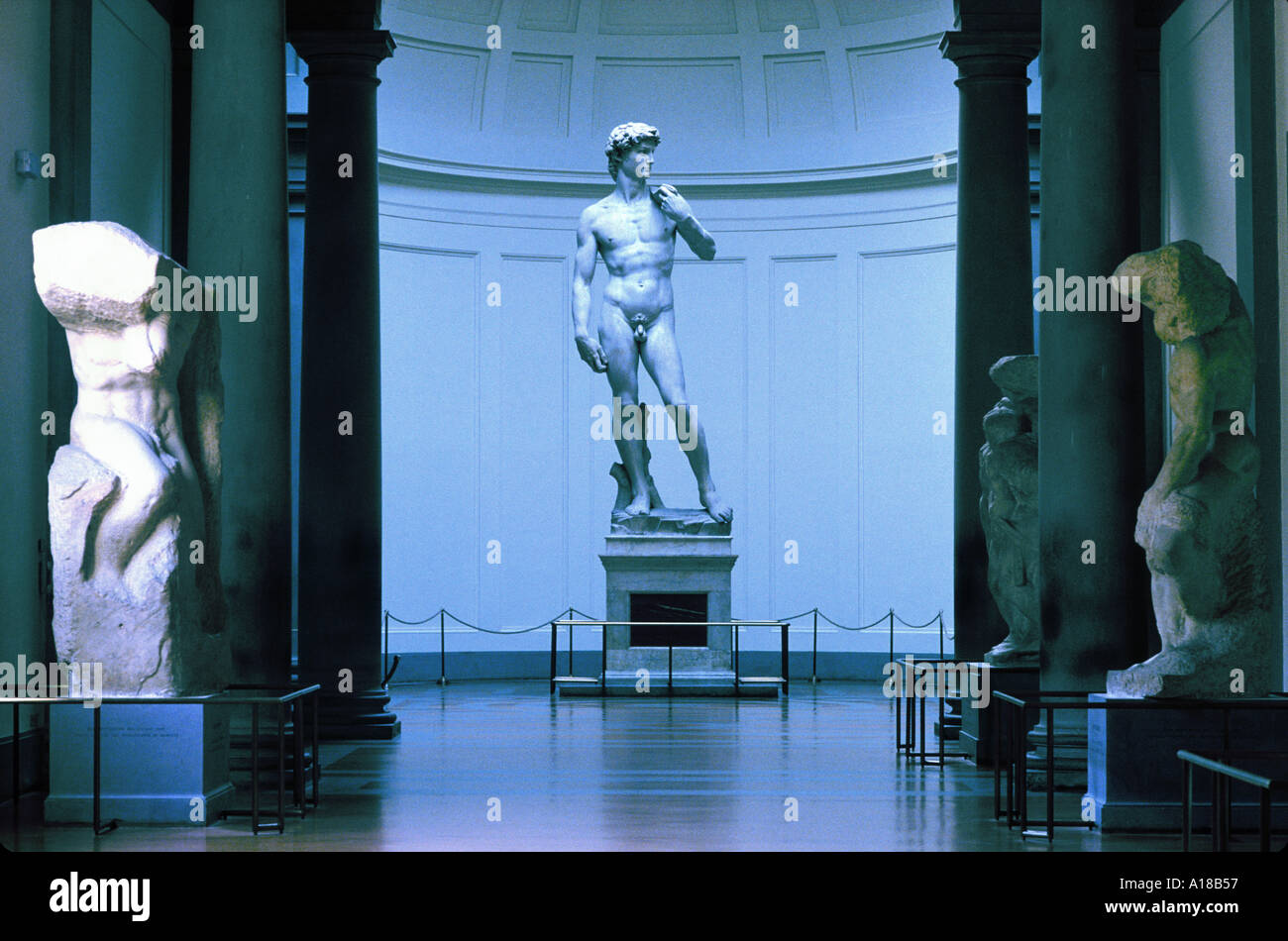 David von Michelangelo Florenz Italien Stockfoto