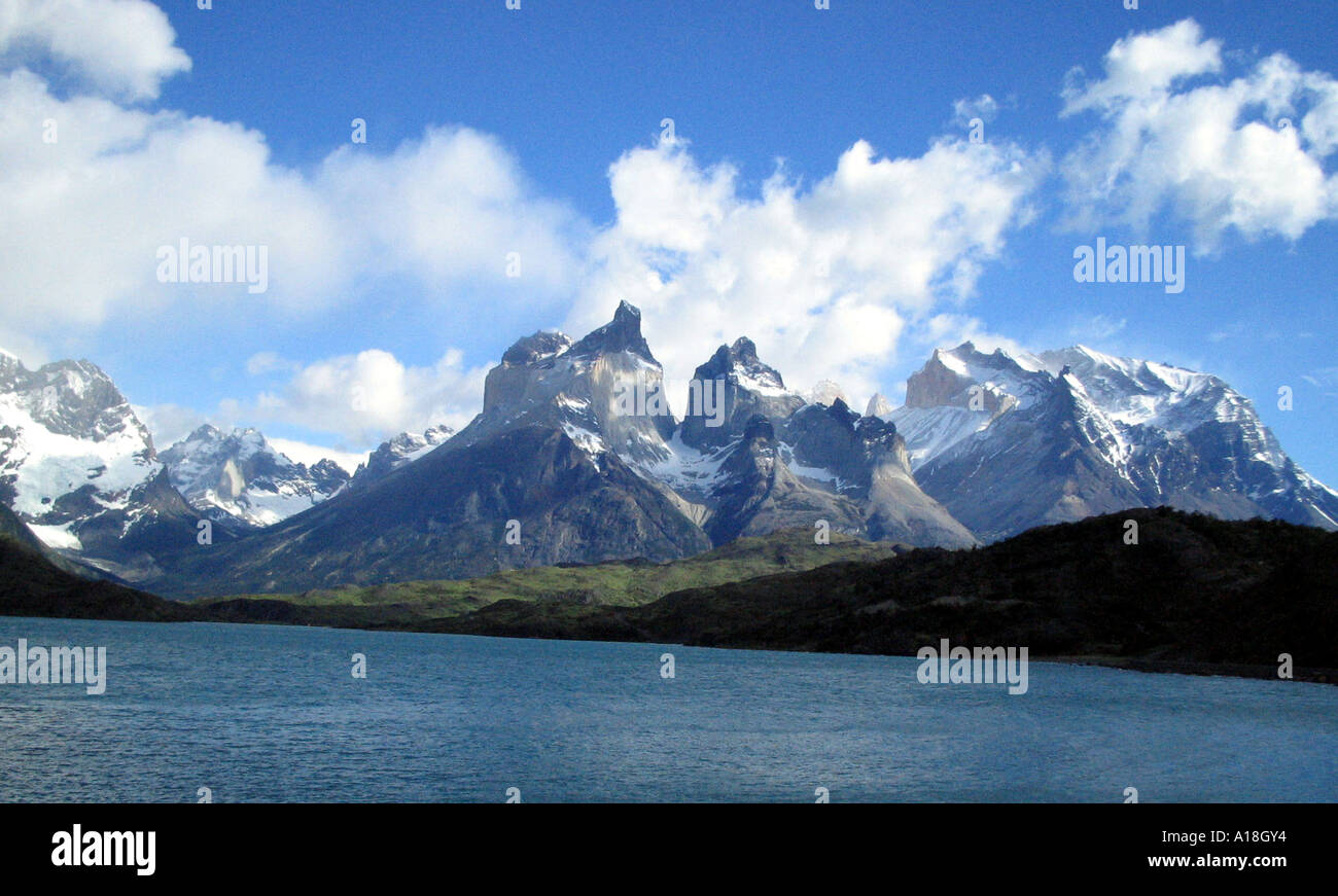 CHILE - Torres del Paine Nationalpark Stockfoto