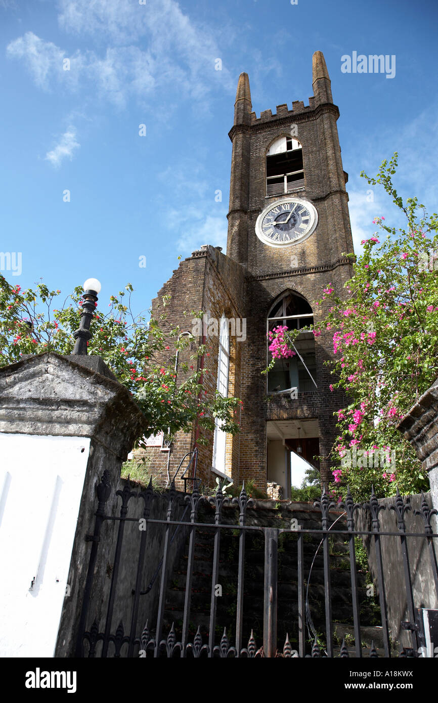 St.-Andreas presbyterianischen Kirche st. Georges Grenada Antillen Stockfoto