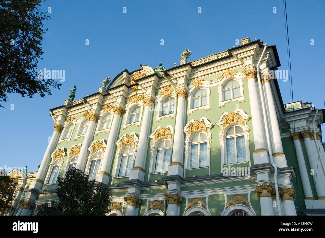 Die Eremitage in Schlossplatz, Sankt Petersburg Russland Stockfoto