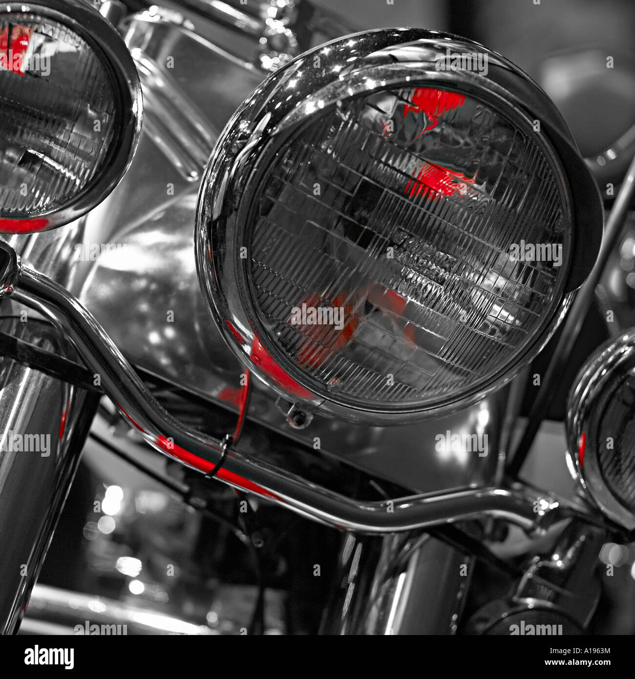 Harley-Davidson Motorrad Stockfoto