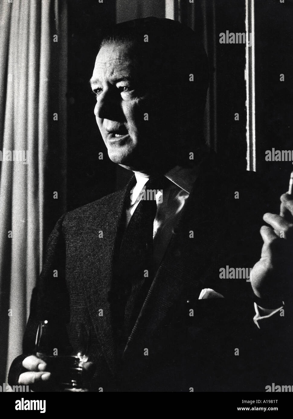 TERENCE ASQUITHS britische Dramatiker 1911 bis 1977 Stockfoto