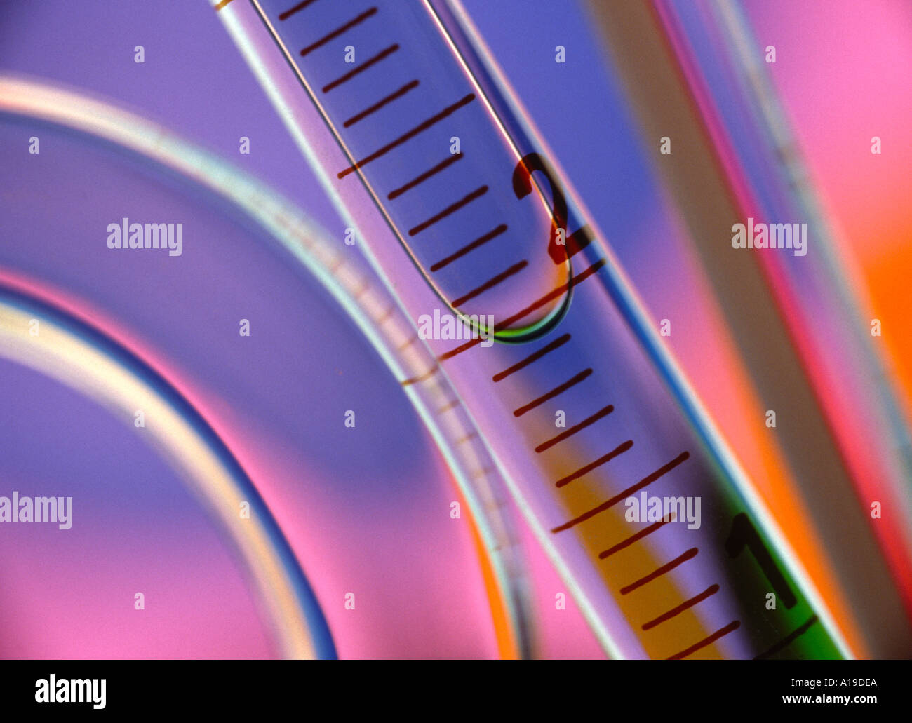 Labor Forschung abstrakt Stockfoto