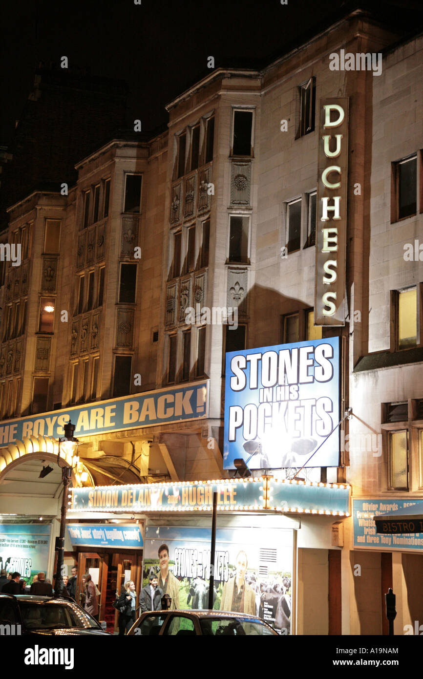 Duchess Theatre in London England Stockfoto