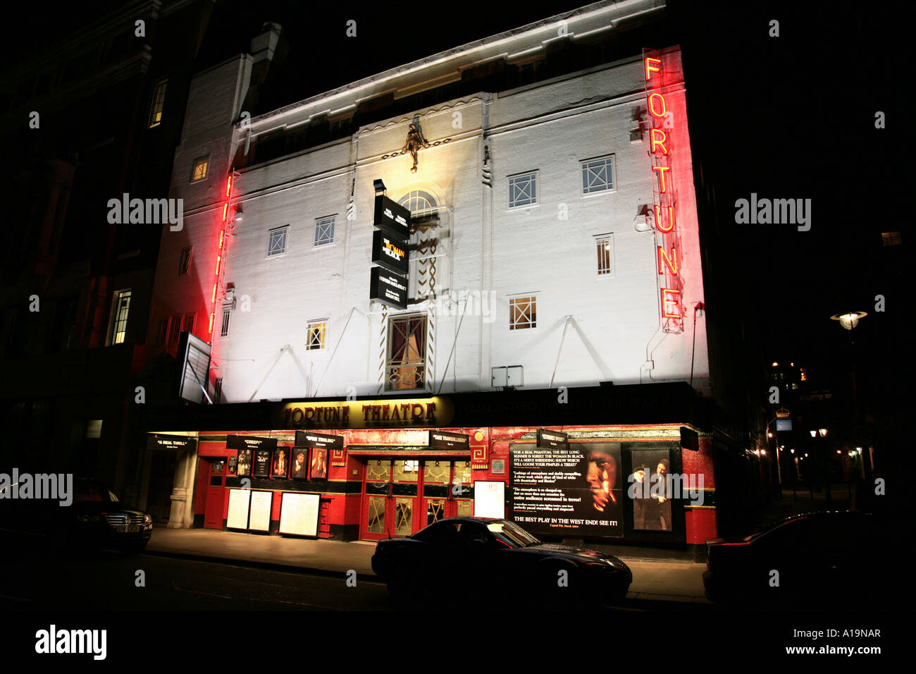 Fortune Theatre in London England Stockfoto