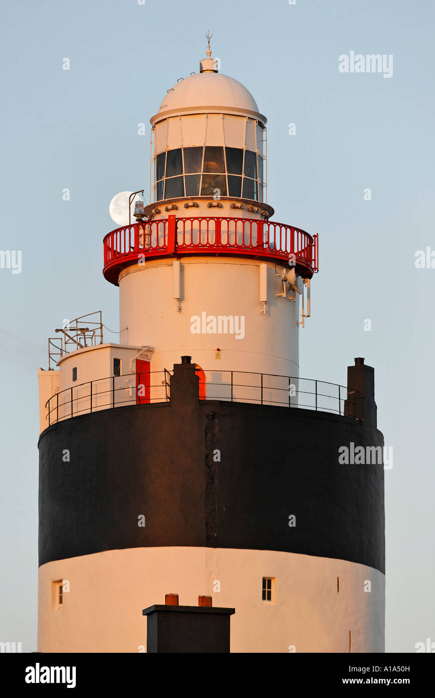 Leuchtturm von Hook´s Kopf, der datiert zurück bis ins 13. Jahrhundert, County Wexford, Irland Stockfoto