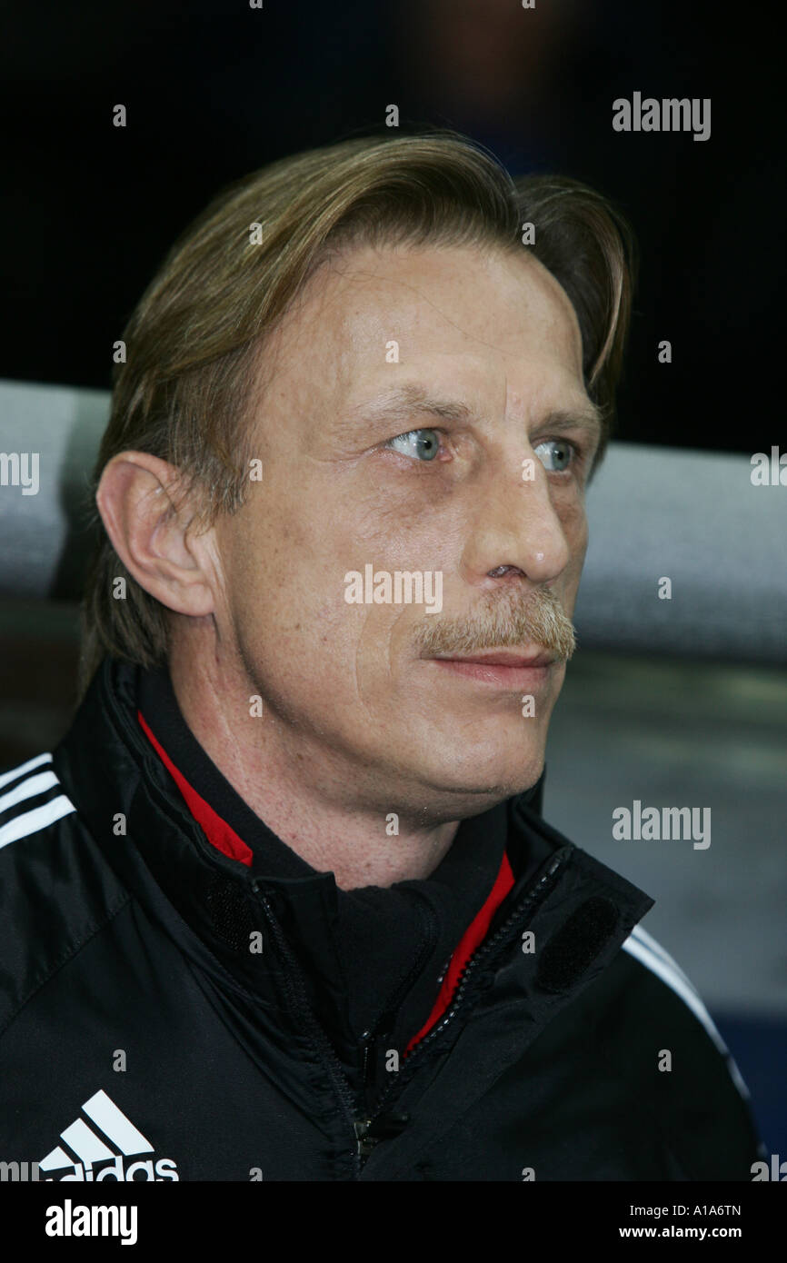 Christoph Daum (Trainer 1.FC Köln) (1.) FC Köln) Stockfoto Christoph Daum (Trainer 1.FC Köln) (1.) FC Köln) Stockfoto