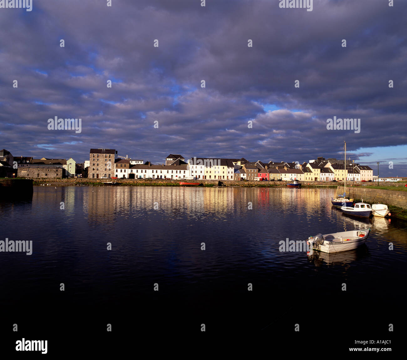 Spanish Arch alten Hafen Galway Co Galway Irland Stockfoto