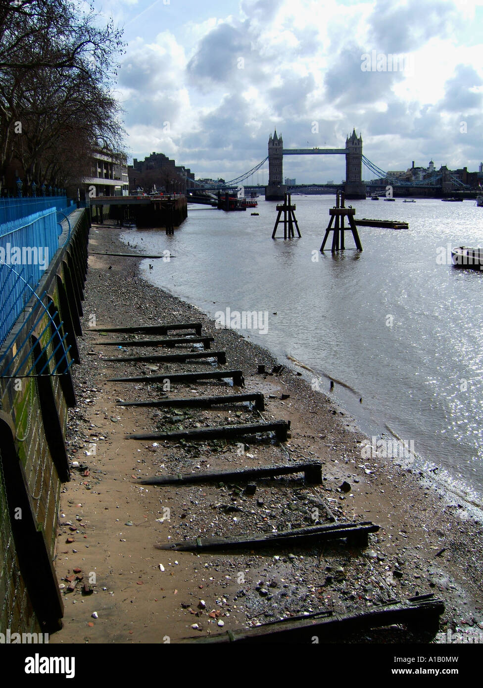 Fluss Themse London Stockfoto