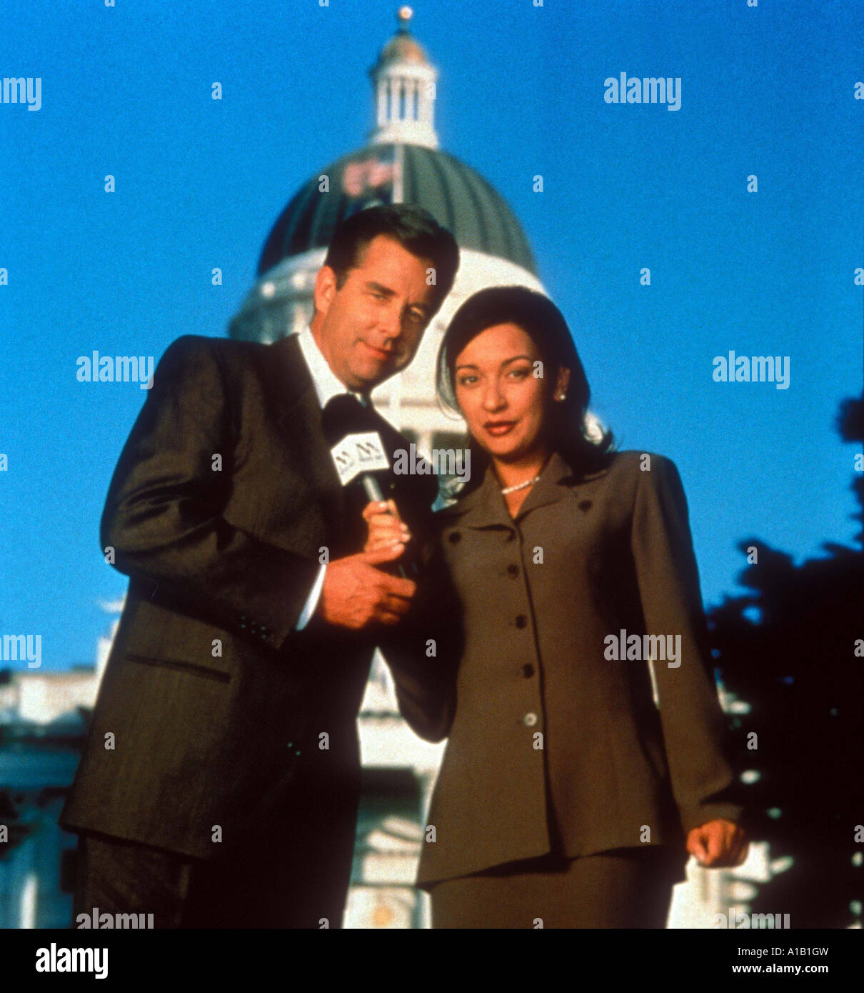 Der zweite Bürgerkrieg Jahr 1997 Direktor Joe Dante Beau Bridges Elizabeth Pena Stockfoto