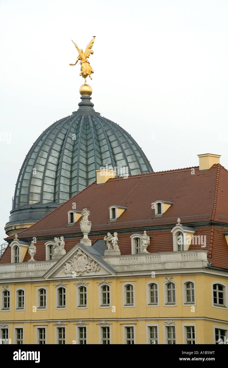 Akademie des Bildenden der Akademie der Künste in der Stadt Dresden Hauptstadt des östlichen Bundesland Sachsen in Deutschland Stockfoto