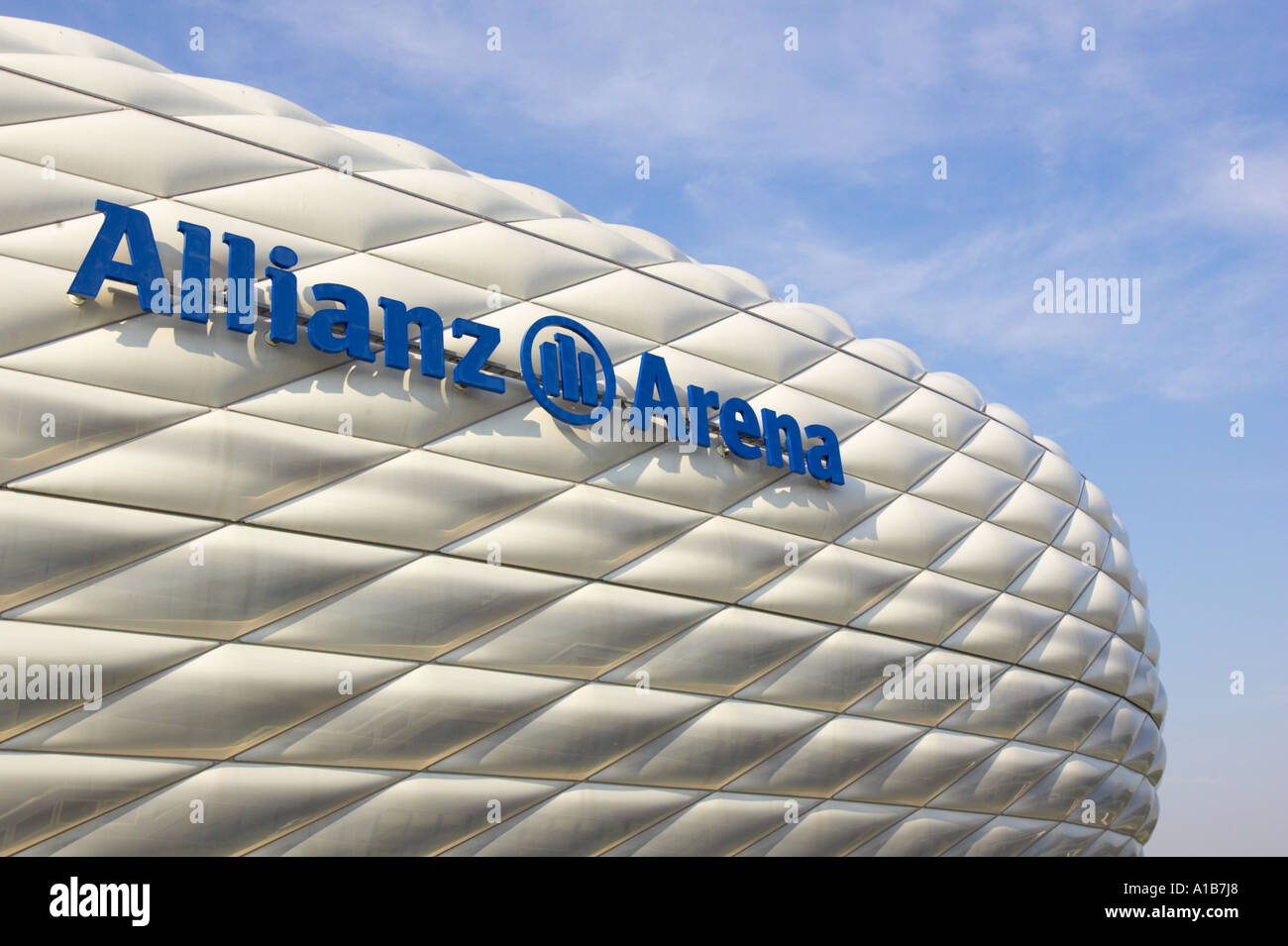 Allianz Arena Stadion München Stockfoto