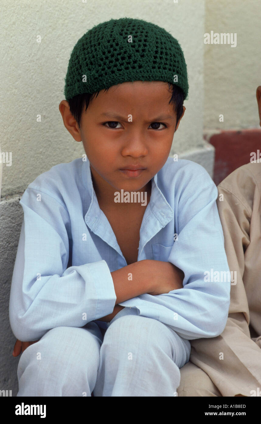 Porträt eines jungen Kuah Stadt auf Langkawi Insel Malaysia Asien A Evrard Stockfoto