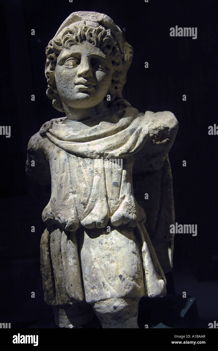 Klassische Statue aus der hellenistischen Zeit, angezeigt an der Alexandria National Museum (ANM) in der Stadt Alexandria, Ägypten Stockfoto