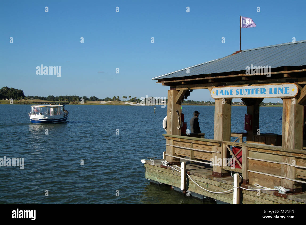 Sumter landen. Die Dörfer central Florida USA. Fähre. Stockfoto