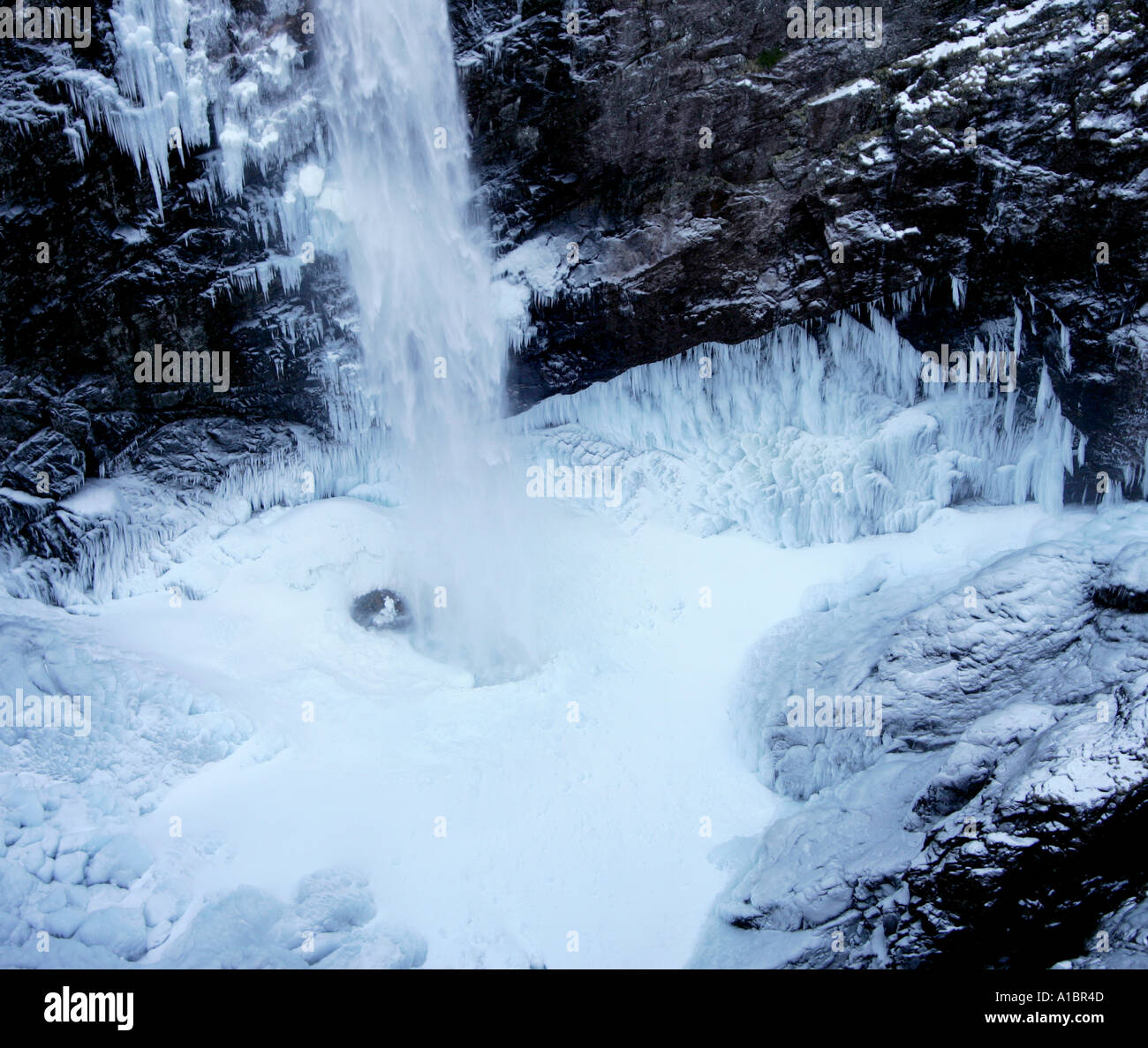 Månafossen Stockfoto
