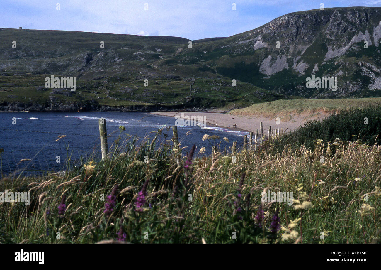 Glencollumbkille Donegal westlich von Irland Stockfoto