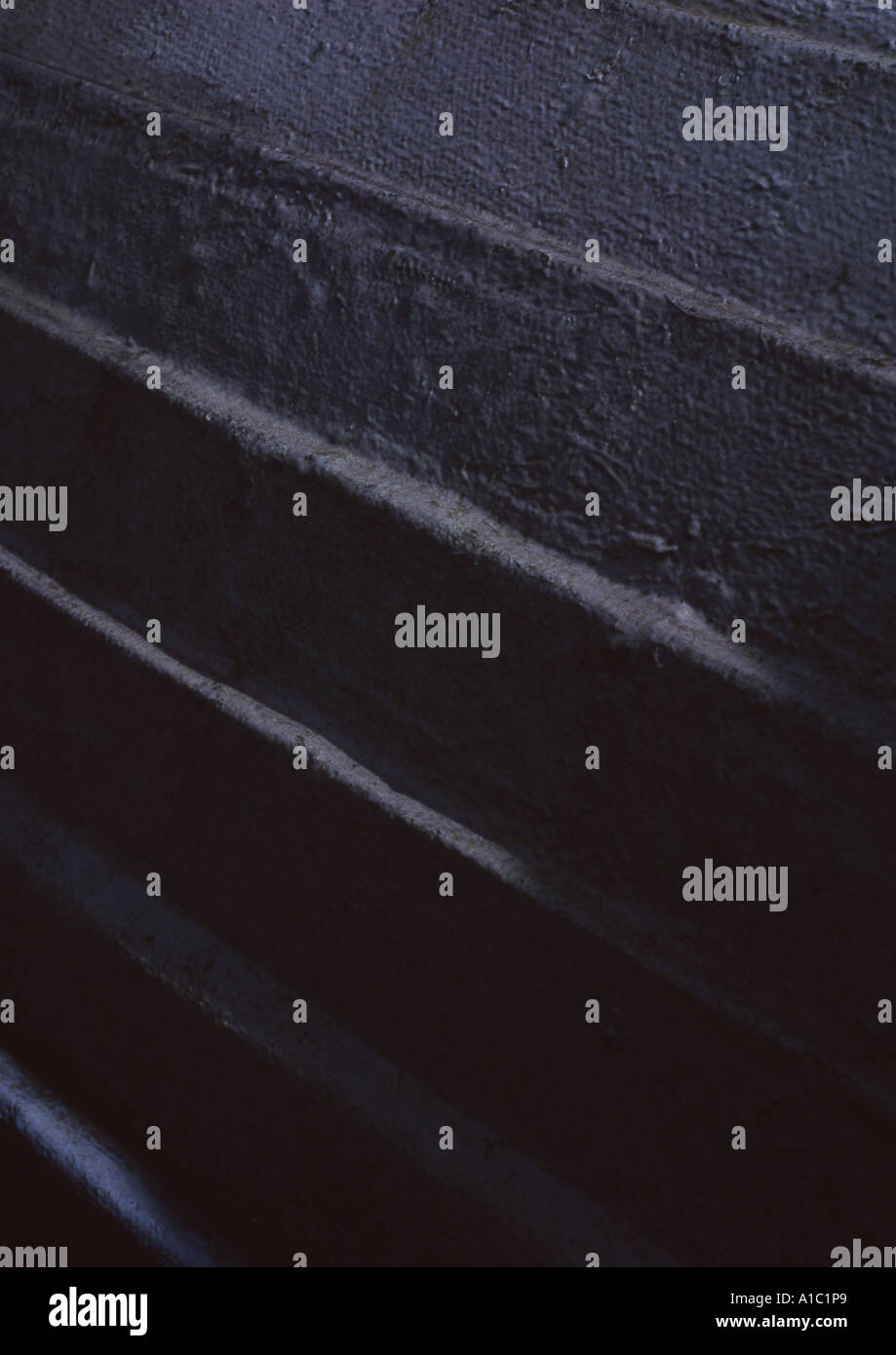 Stufenfalz, Lindisfarne, Northumberland Stockfoto