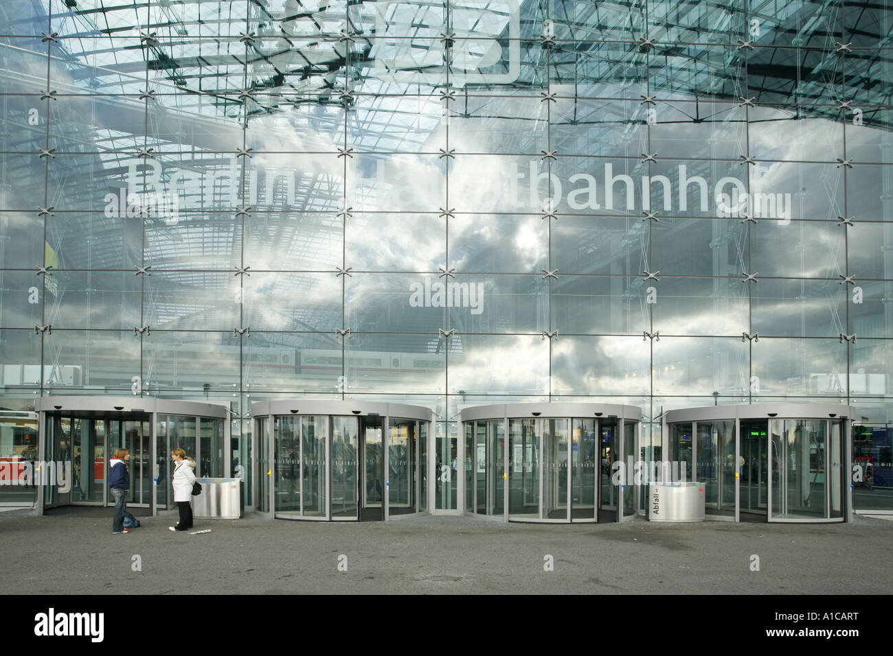 Hauptbahnhof, ehemalige Lehrter Bahnhof, Deutschland, Berlin Stockfoto